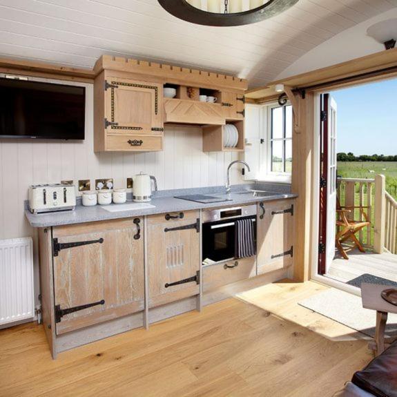 Hornington Manor Luxury Shepherd Huts York Exteriér fotografie